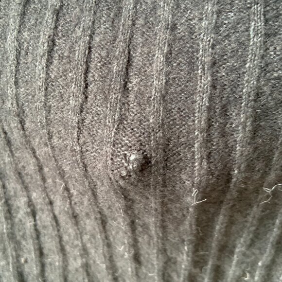 Free People Intimately Around the Clock Henley Pullover Charcoal Size L - Picture 10 of 11